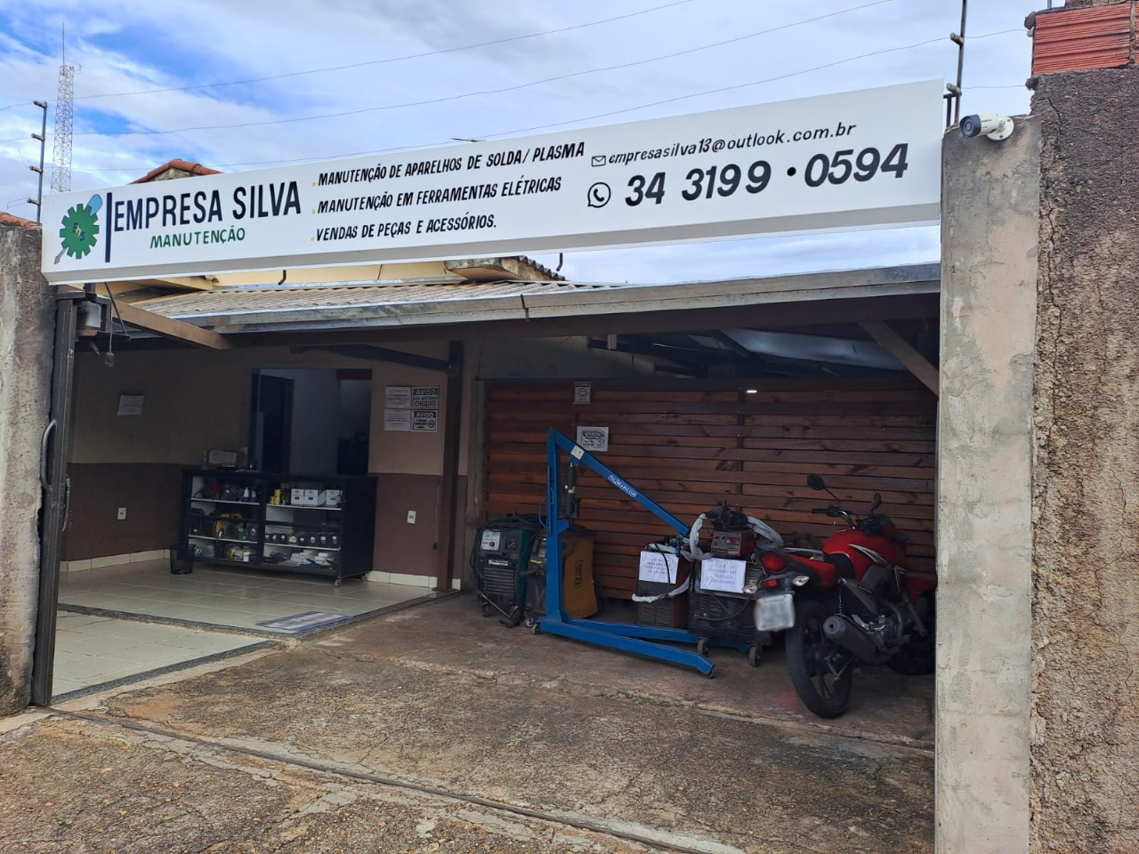 Fachada da Empresa Silva